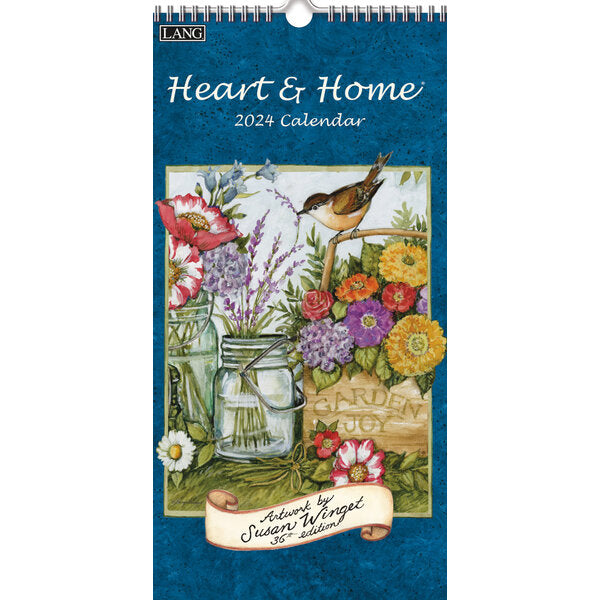 Calendrier Lang Heart and Home vertical